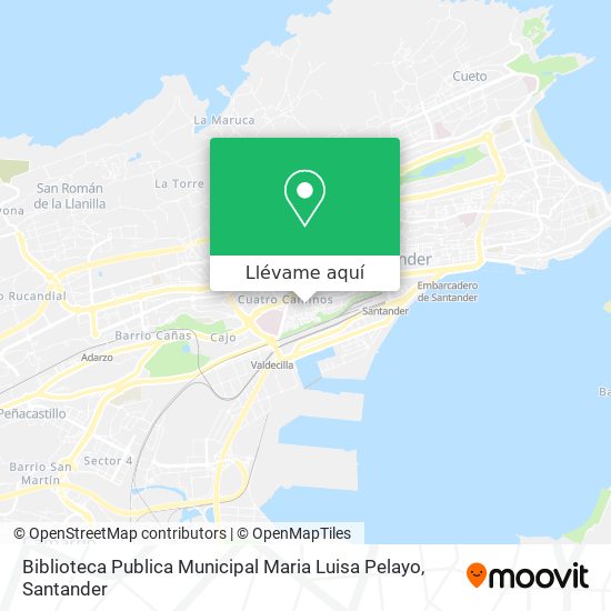 Mapa Biblioteca Publica Municipal Maria Luisa Pelayo