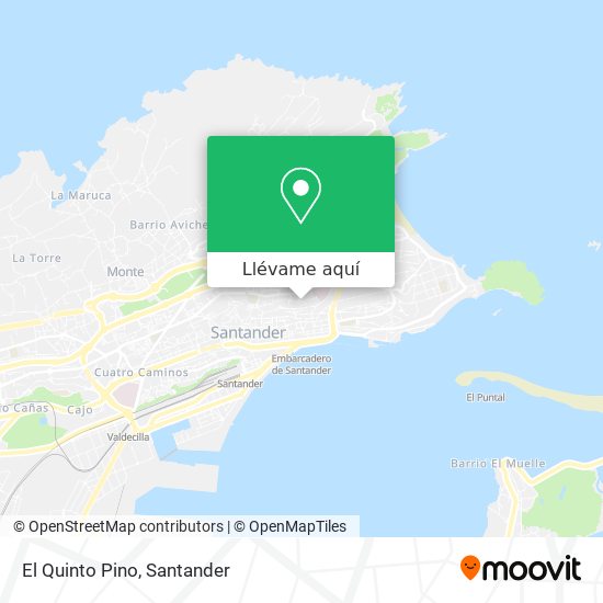 Mapa El Quinto Pino