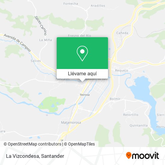 Mapa La Vizcondesa