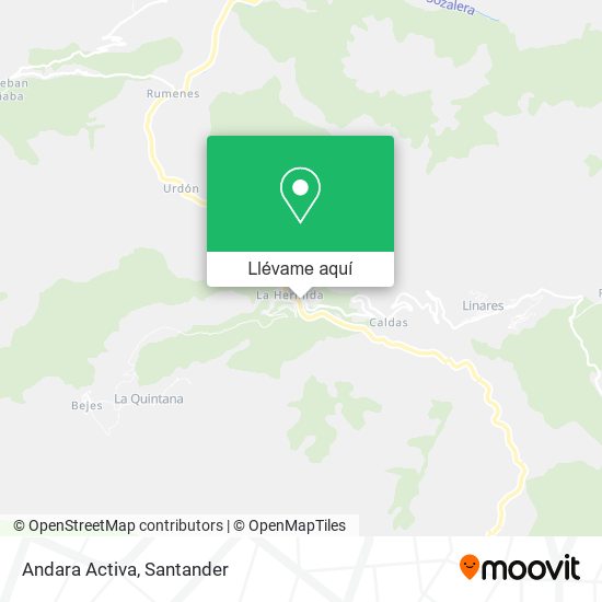Mapa Andara Activa