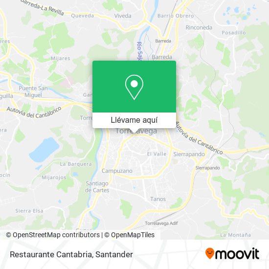 Mapa Restaurante Cantabria