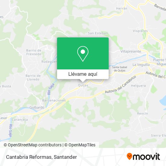 Mapa Cantabria Reformas