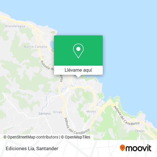 Mapa Ediciones Lia