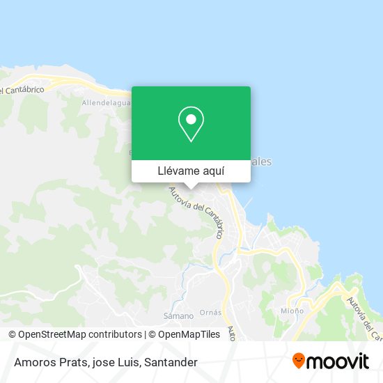 Mapa Amoros Prats, jose Luis