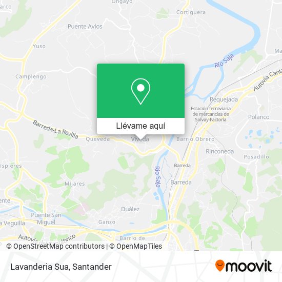 Mapa Lavanderia Sua
