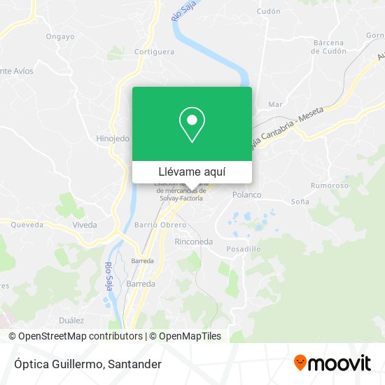 Mapa Óptica Guillermo