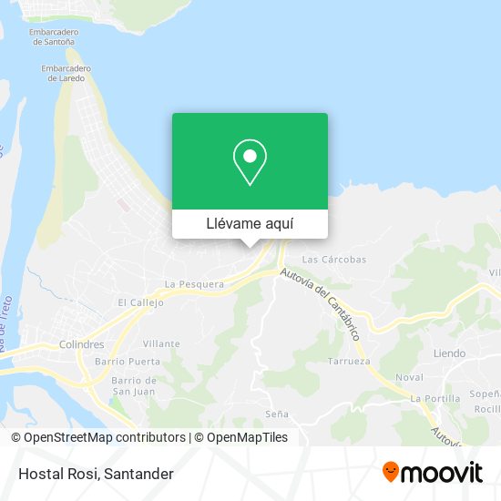 Mapa Hostal Rosi