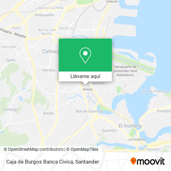 Mapa Caja de Burgos Banca Civica