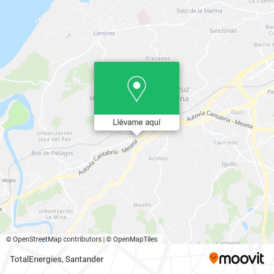 Mapa TotalEnergies