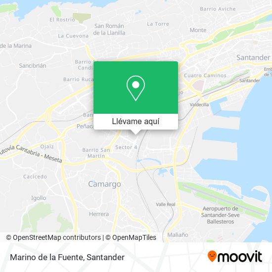 Mapa Marino de la Fuente