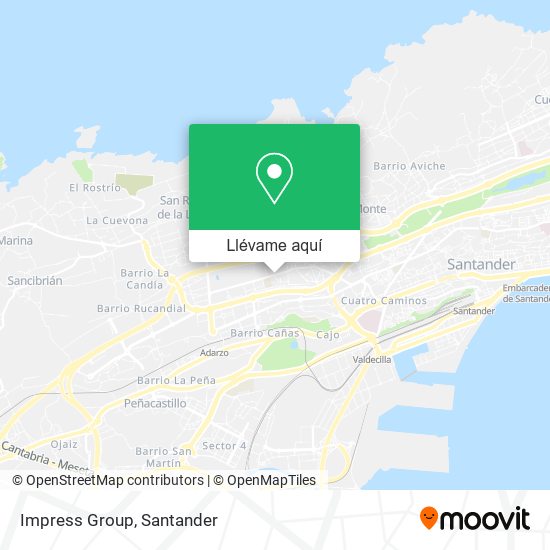 Mapa Impress Group
