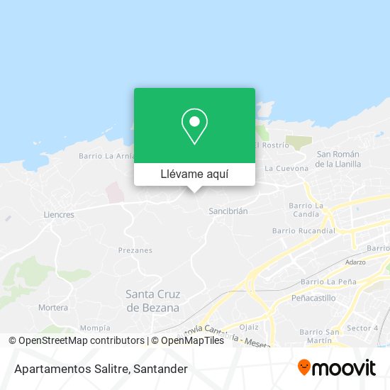 Mapa Apartamentos Salitre