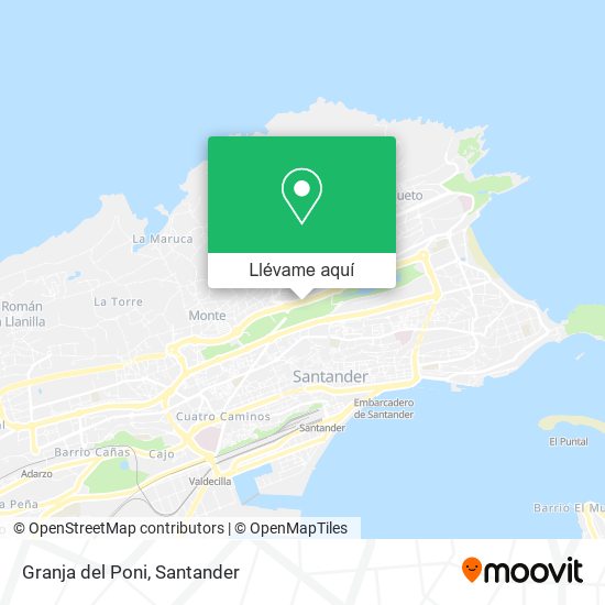 Mapa Granja del Poni