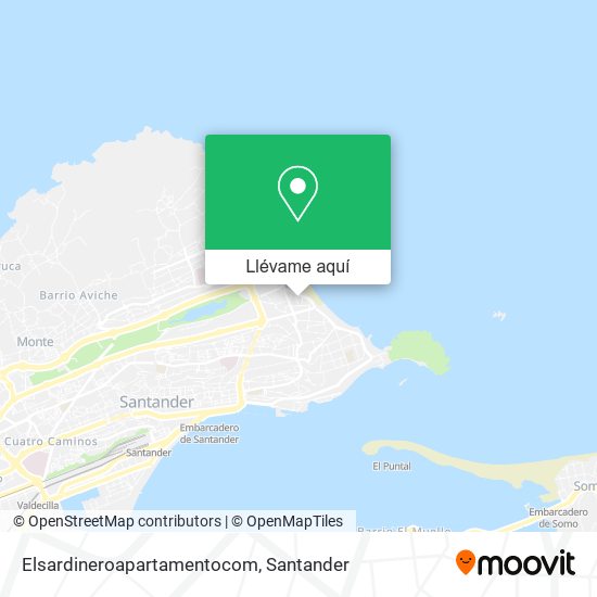 Mapa Elsardineroapartamentocom