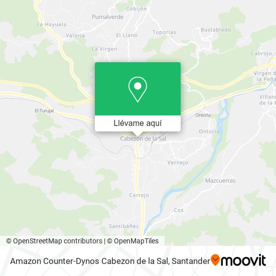 Mapa Amazon Counter-Dynos Cabezon de la Sal