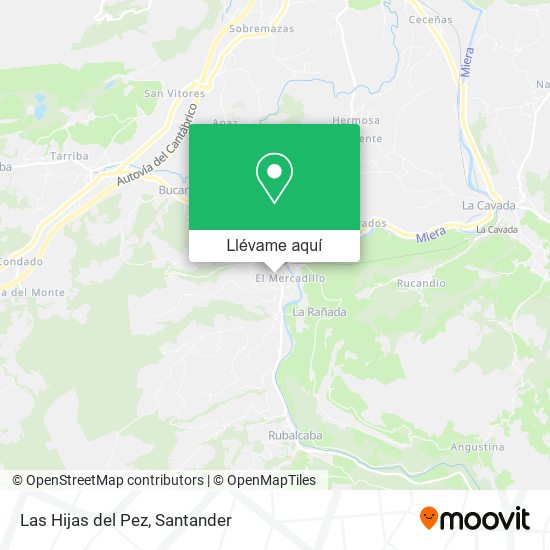 Mapa Las Hijas del Pez