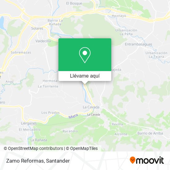 Mapa Zamo Reformas