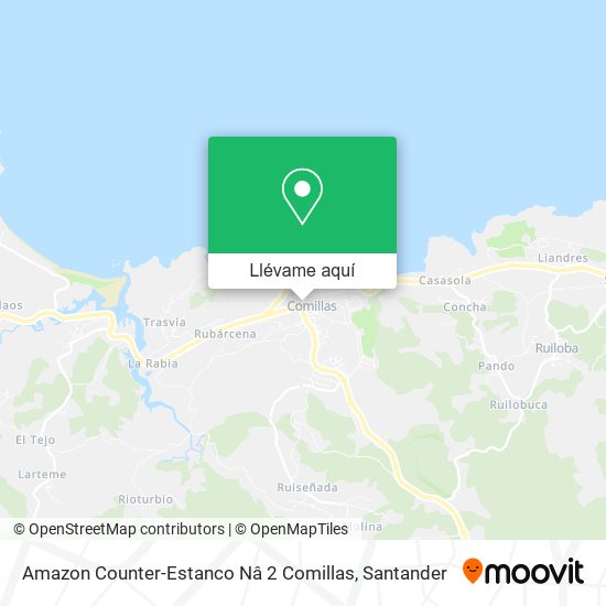 Mapa Amazon Counter-Estanco Nâ 2 Comillas