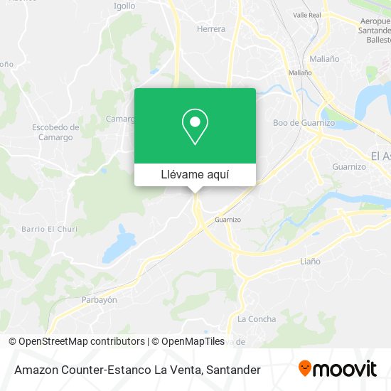 Mapa Amazon Counter-Estanco La Venta