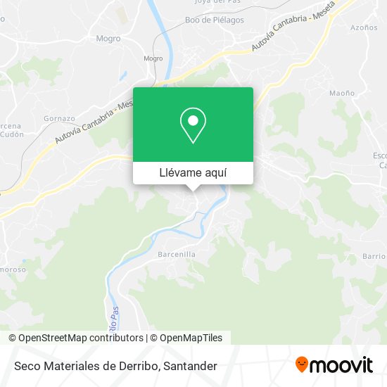 Mapa Seco Materiales de Derribo
