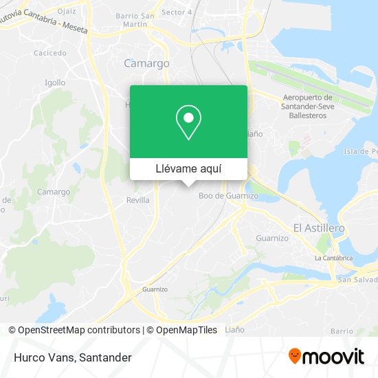 Mapa Hurco Vans