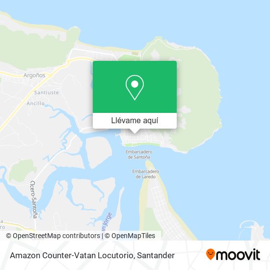 Mapa Amazon Counter-Vatan Locutorio