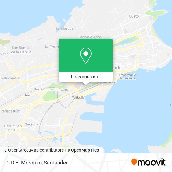 Mapa C.D.E. Mosquin