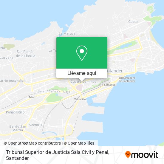 Mapa Tribunal Superior de Justicia Sala Civil y Penal