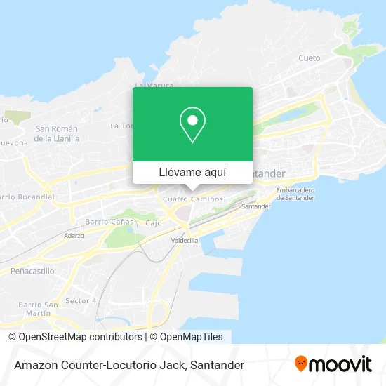 Mapa Amazon Counter-Locutorio Jack