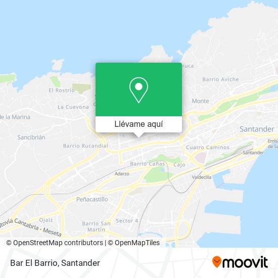 Mapa Bar El Barrio
