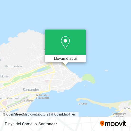 Mapa Playa del Camello
