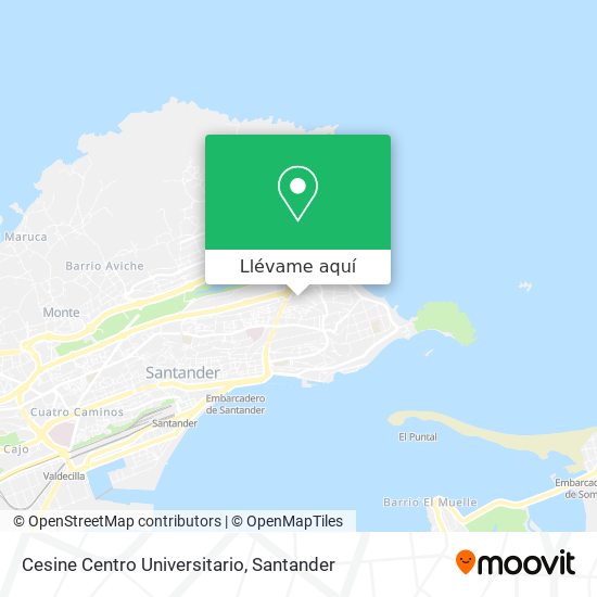 Mapa Cesine Centro Universitario
