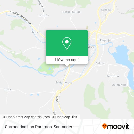 Mapa Carrocerías Los Paramos