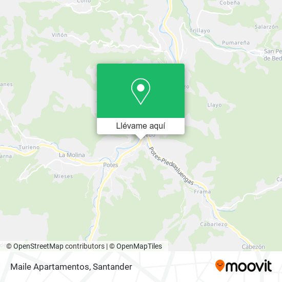 Mapa Maile Apartamentos