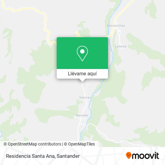 Mapa Residencia Santa Ana