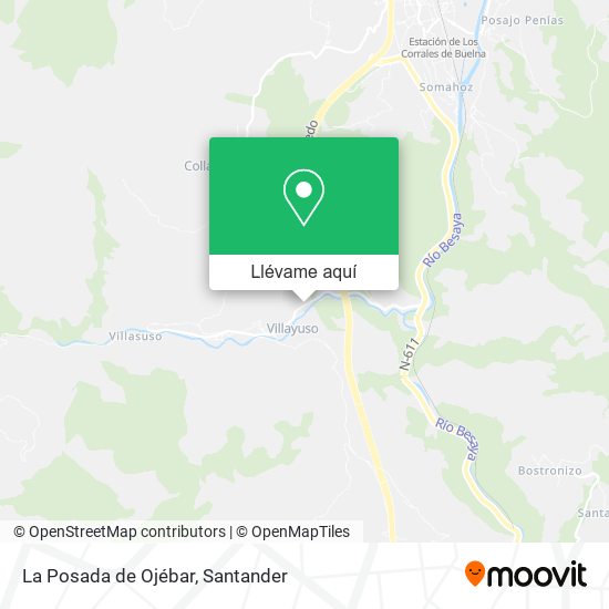 Mapa La Posada de Ojébar