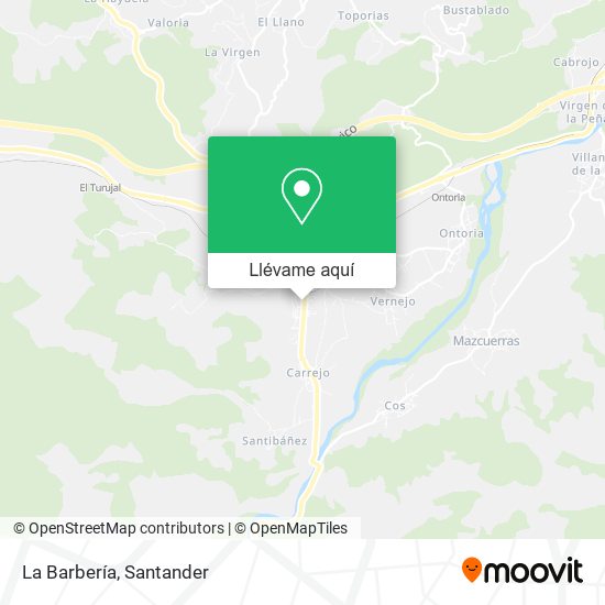 Mapa La Barbería
