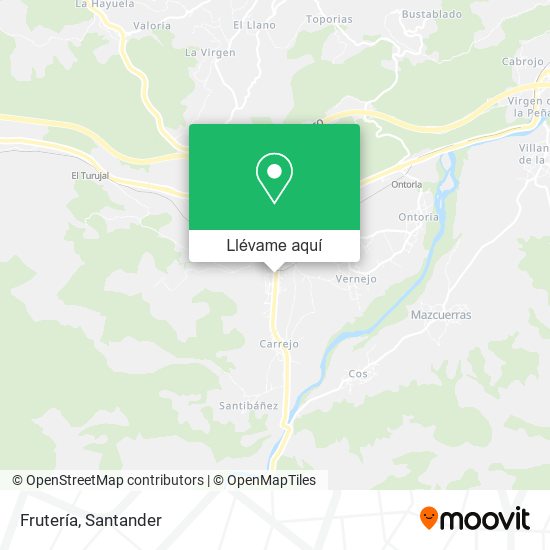 Mapa Frutería