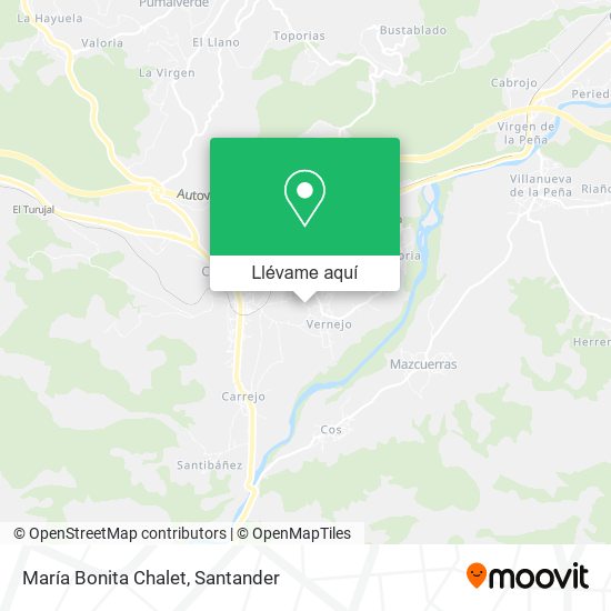 Mapa María Bonita Chalet