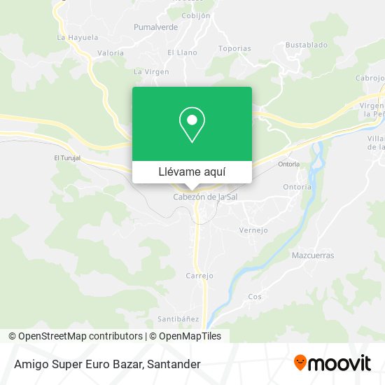 Mapa Amigo Super Euro Bazar