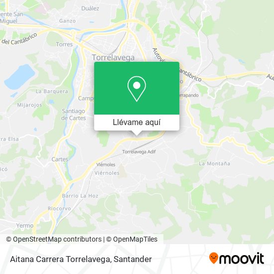 Mapa Aitana Carrera Torrelavega