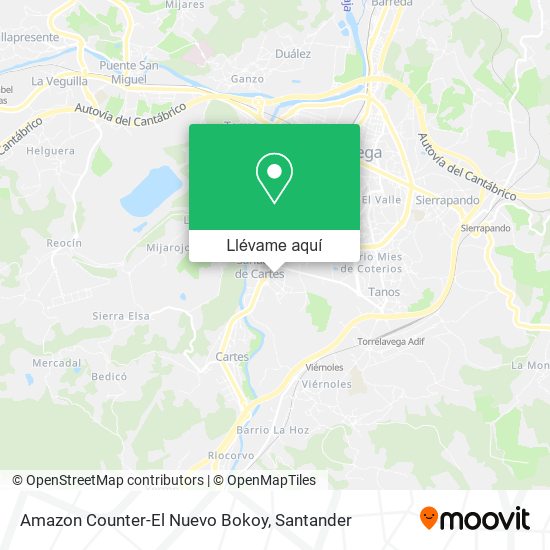 Mapa Amazon Counter-El Nuevo Bokoy