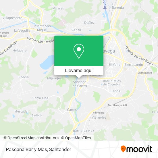 Mapa Pascana Bar y Más