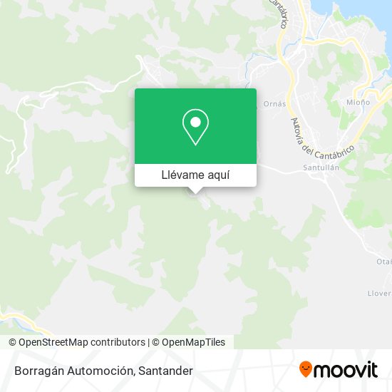 Mapa Borragán Automoción