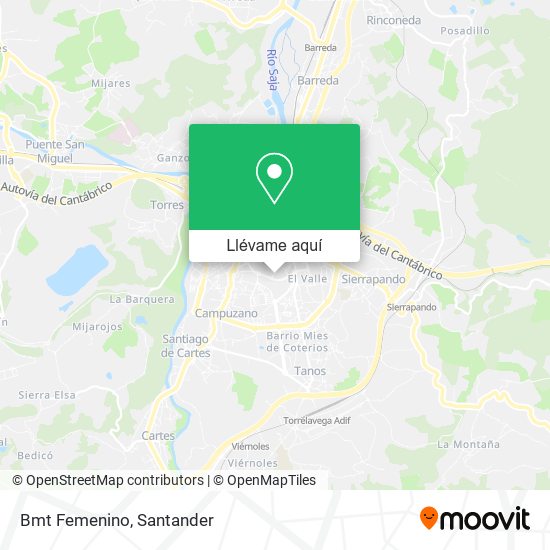Mapa Bmt Femenino