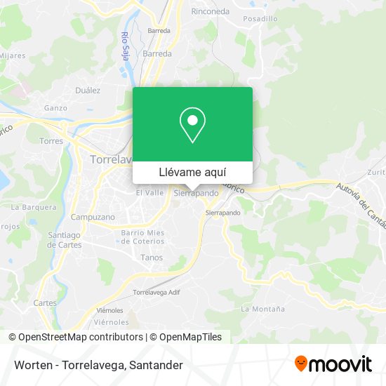 Mapa Worten - Torrelavega