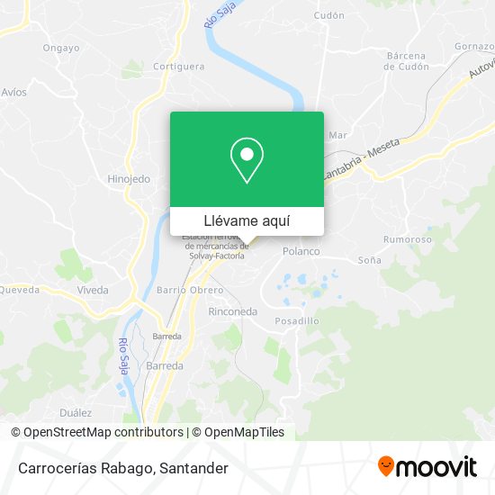 Mapa Carrocerías Rabago