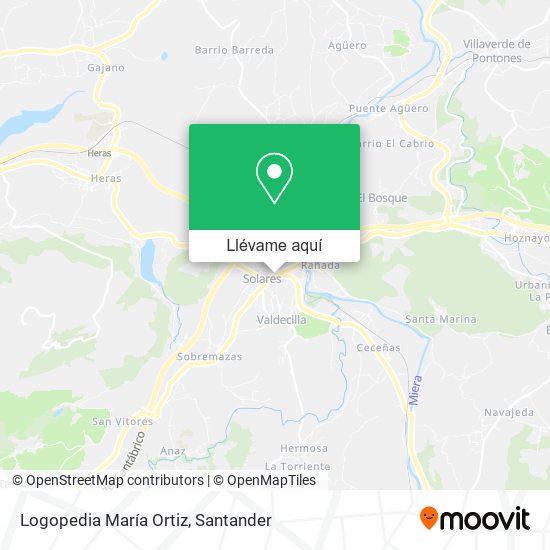 Mapa Logopedia María Ortiz