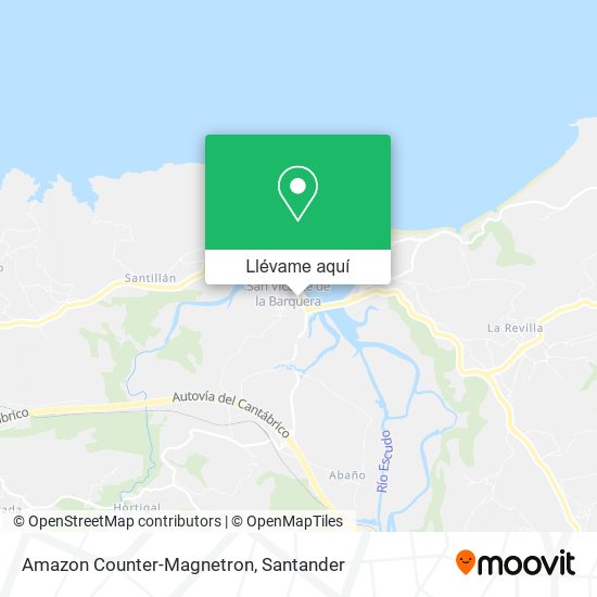 Mapa Amazon Counter-Magnetron