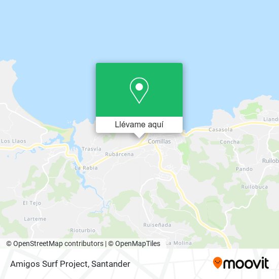 Mapa Amigos Surf Project
